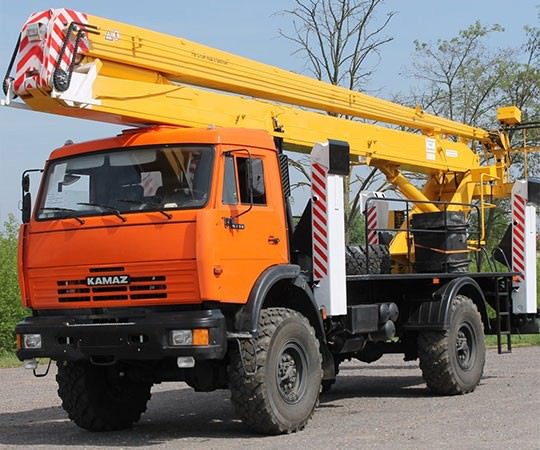 Аренда автовышки в Горячем Ключе и  Краснодарском крае
